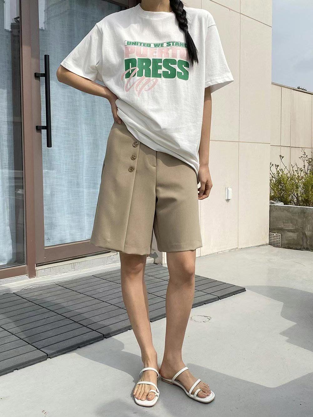 DRESS UP韓國直郵㊣女裝新品人氣推薦時尚休閑熱賣25春夏T恤DRESS UPT恤