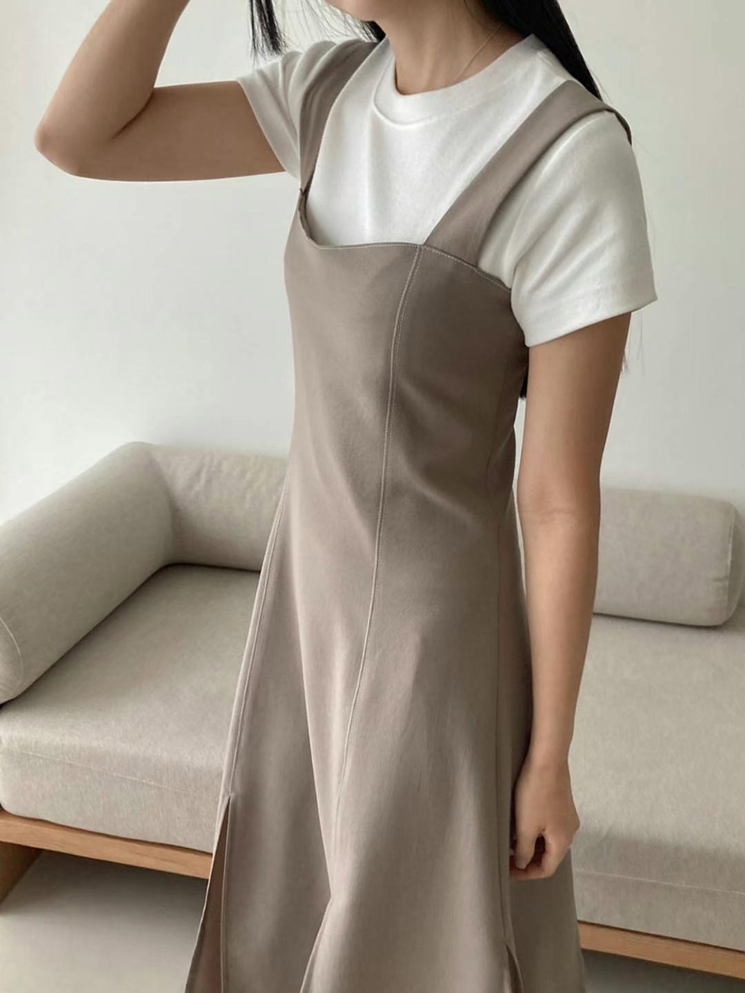DRESS UP直郵韓國代購㊣女裝新款熱賣時尚人氣休閑推薦連衣裙DRESS UP連衣裙