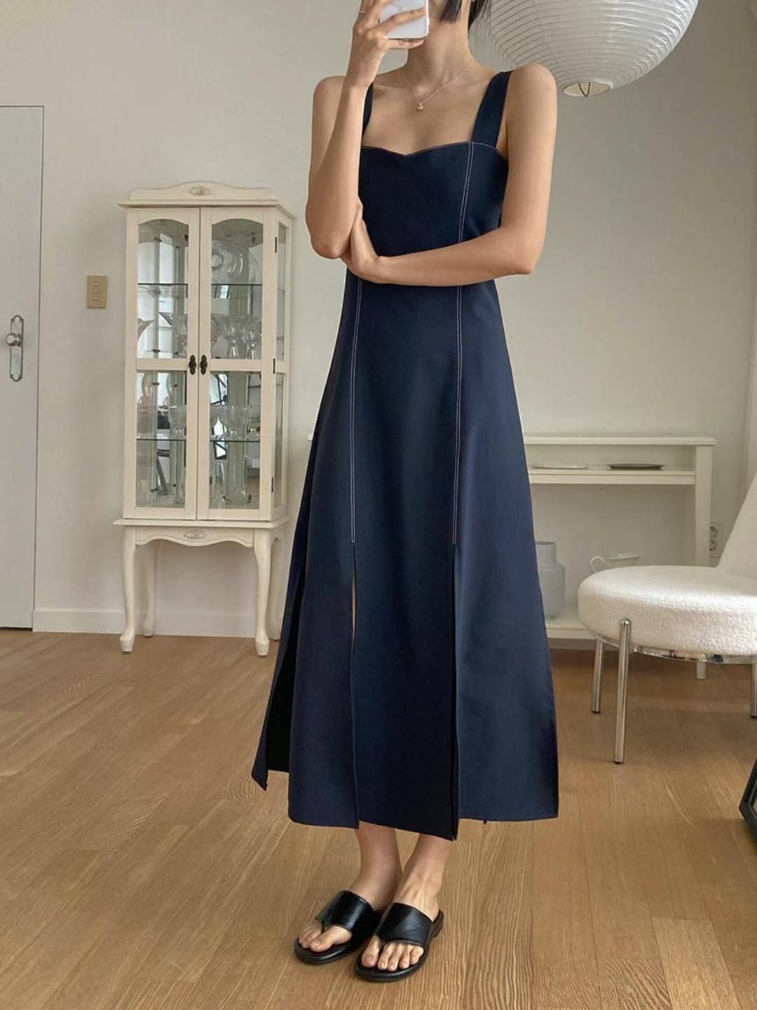 DRESS UP直郵韓國代購㊣女裝新款熱賣時尚人氣休閑推薦連衣裙DRESS UP連衣裙圖色2