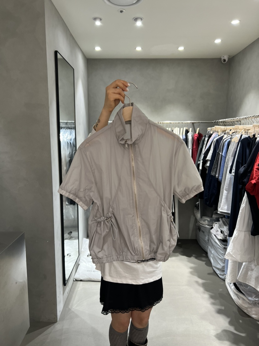 X-MOOD韓國直郵㊣東大門實拍女裝新品推薦休閑人氣25春夏夾克X-MOOD夾克圖色2