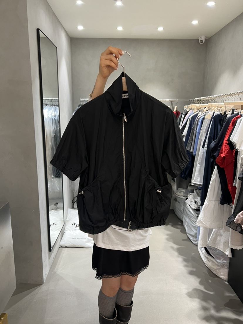 X-MOOD韓國直郵㊣東大門實拍女裝新品推薦休閑人氣25春夏夾克X-MOOD夾克圖色3