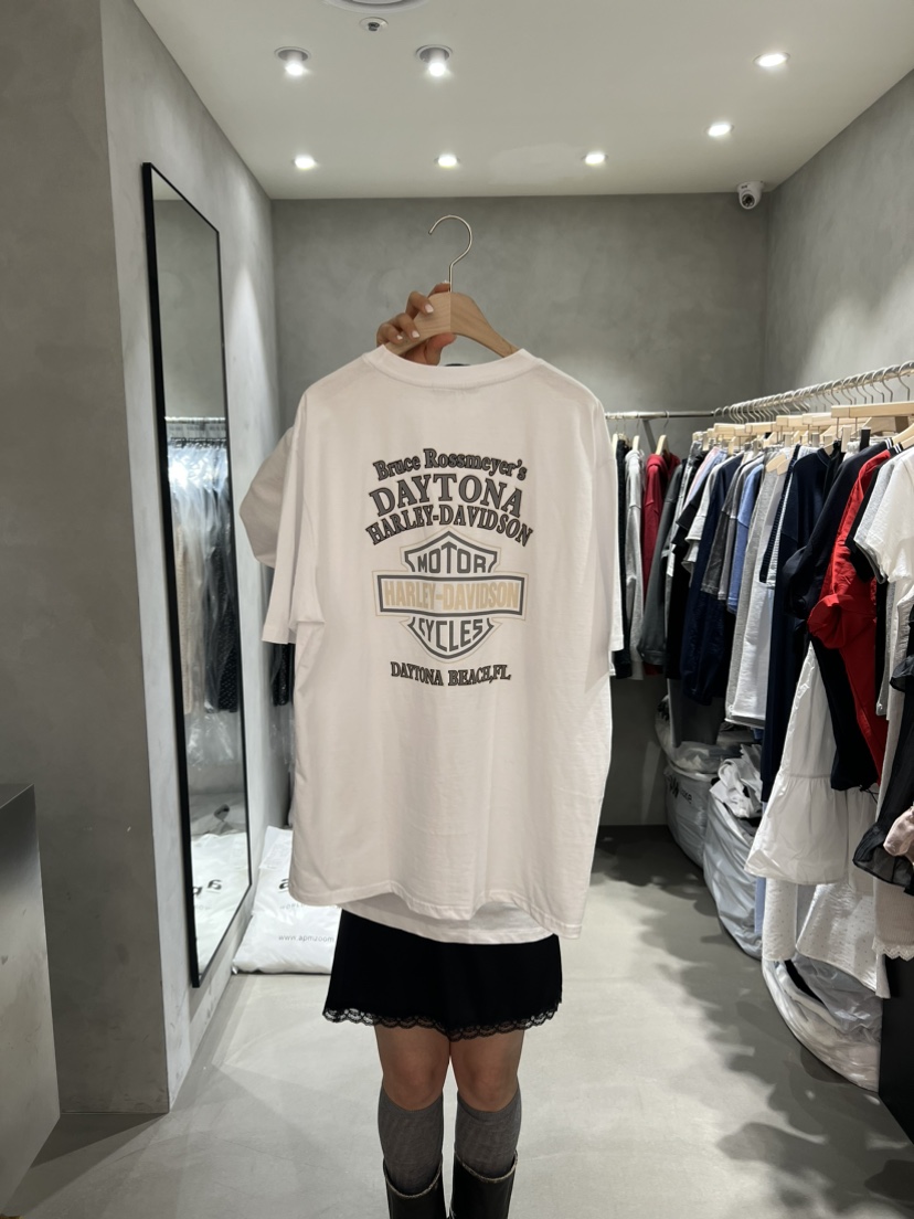 X-MOOD直郵韓國代購㊣女裝新品人氣休閑熱賣推薦25春夏T恤X-MOODT恤