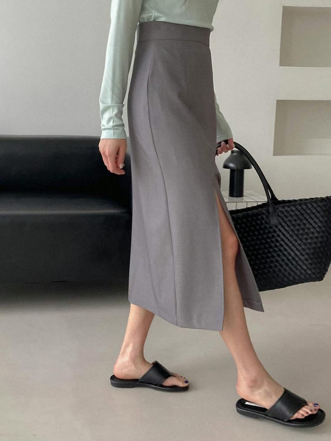 DRESS UP韓國㊣直郵東大門代購女裝新款休閑時尚半身裙中短裙DRESS UP半身裙/中短裙