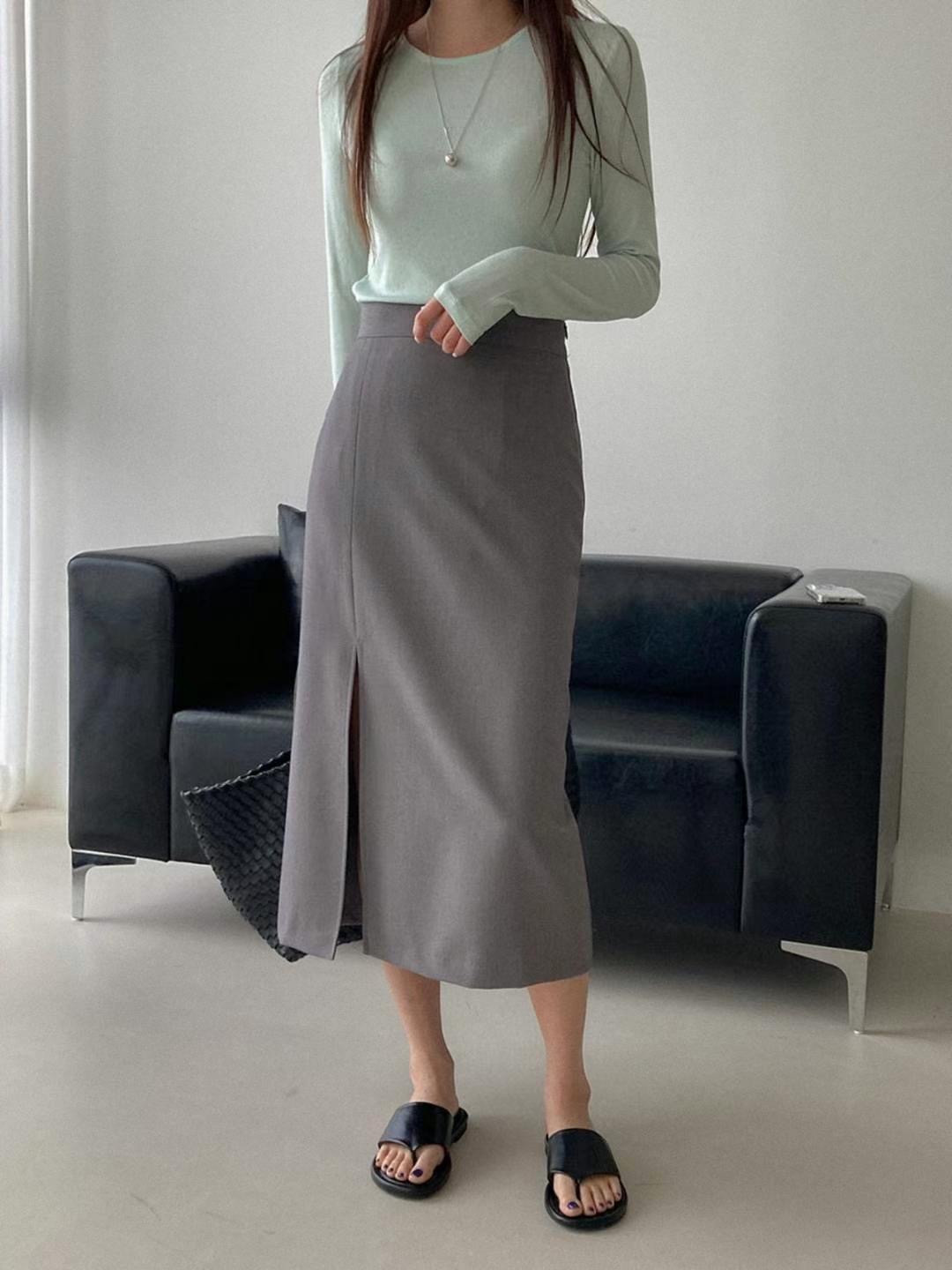 DRESS UP韓國㊣直郵東大門代購女裝新款休閑時尚半身裙中短裙DRESS UP半身裙/中短裙