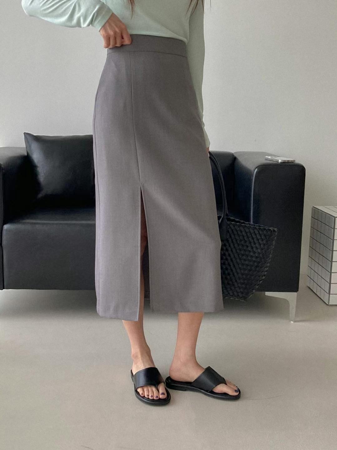DRESS UP韓國㊣直郵東大門代購女裝新款休閑時尚半身裙中短裙DRESS UP半身裙/中短裙圖色2