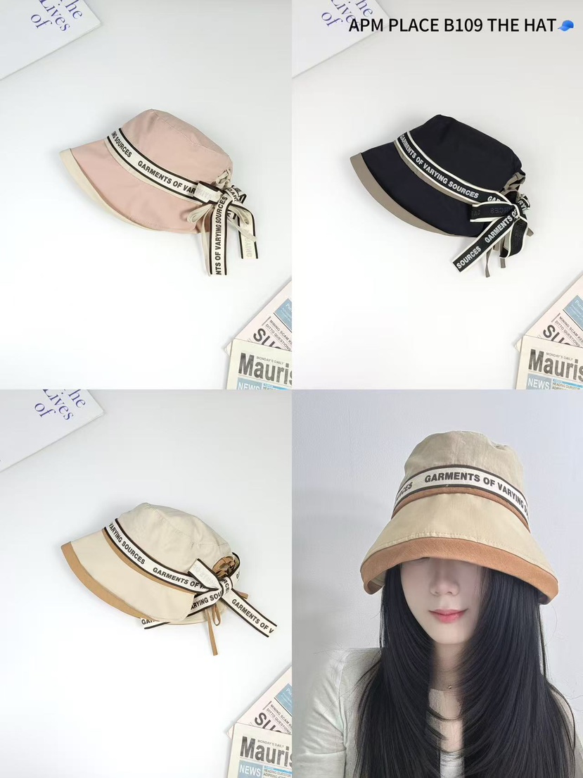THE HAT-P韓國直郵㊣女裝新款人氣25春夏推薦休閑熱賣帽子THE HAT帽子