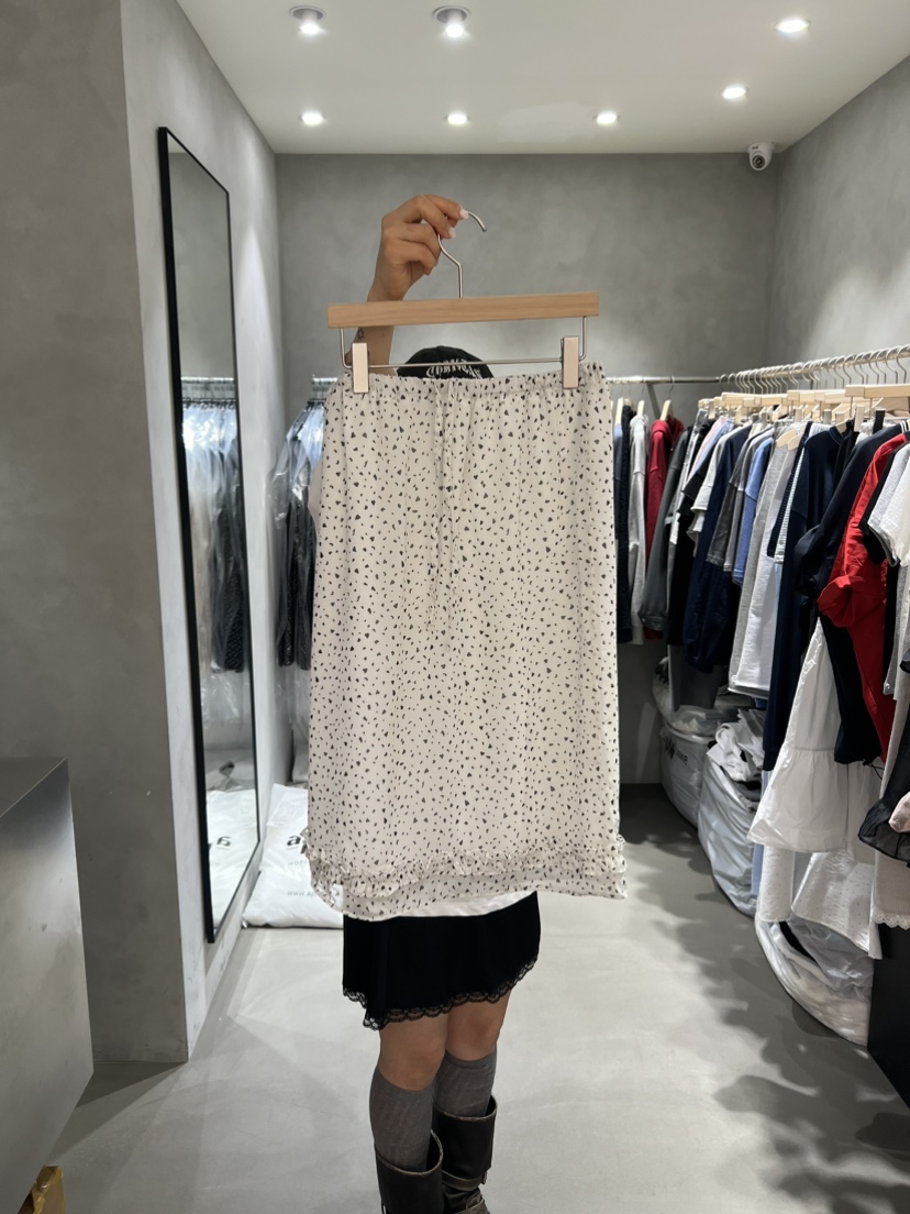 X-MOOD直郵韓國代購㊣女裝新品熱賣時尚休閑推薦半身裙中短裙X-MOOD半身裙/中短裙