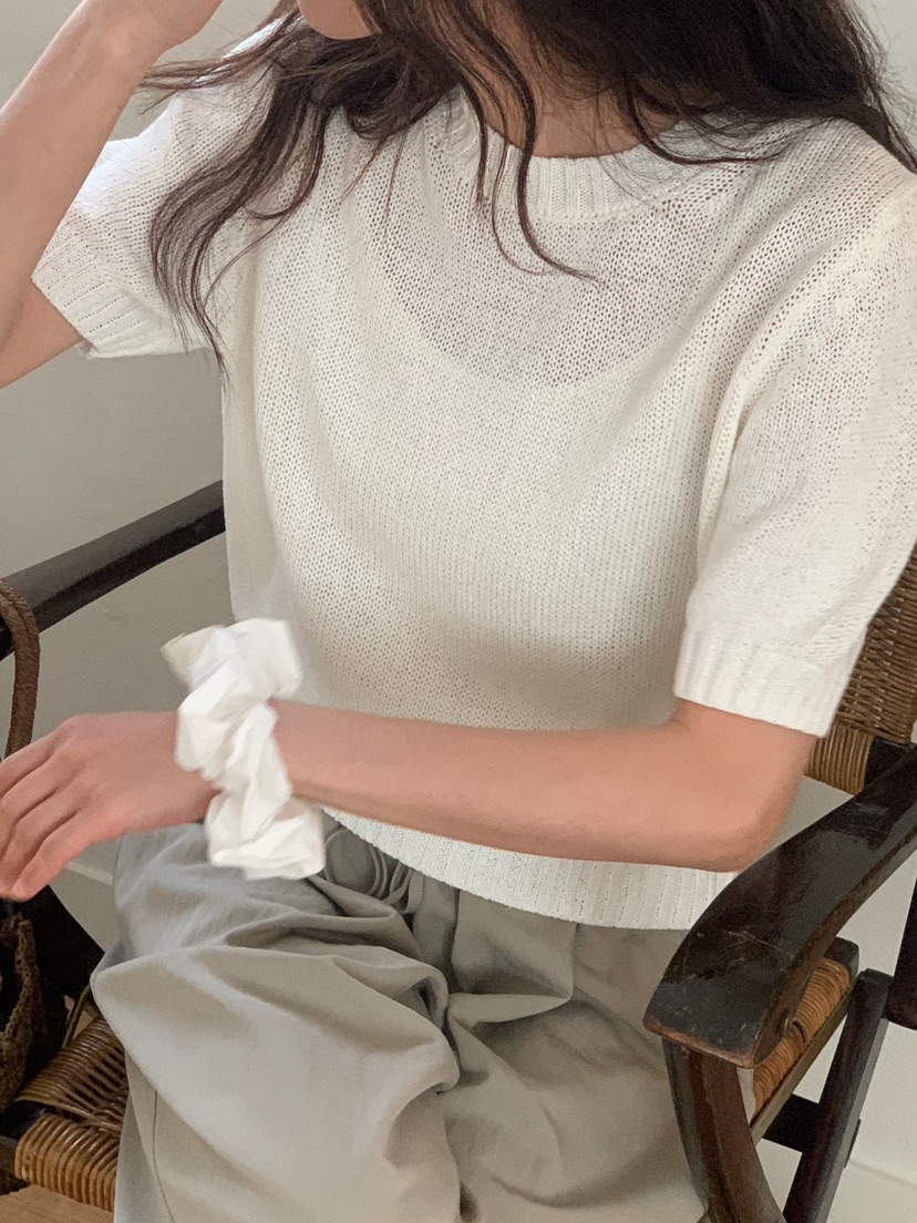 BLEECKER韓國㊣直郵東大門代購女裝新款休閑推薦25春夏針織衫BLEECKER針織衫