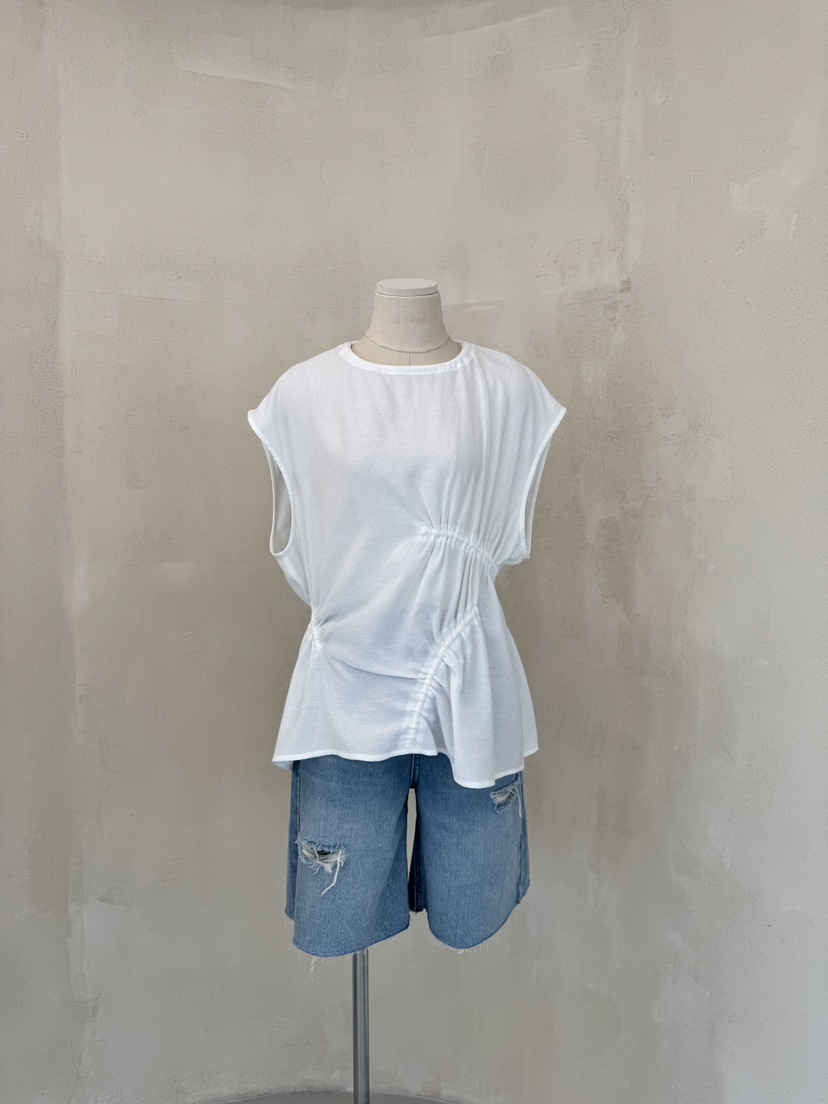 LAUNDRY直郵韓國代購㊣女裝新品熱賣25春夏推薦襯衫蕾絲衫亞麻LAUNDRY襯衫/蕾絲衫