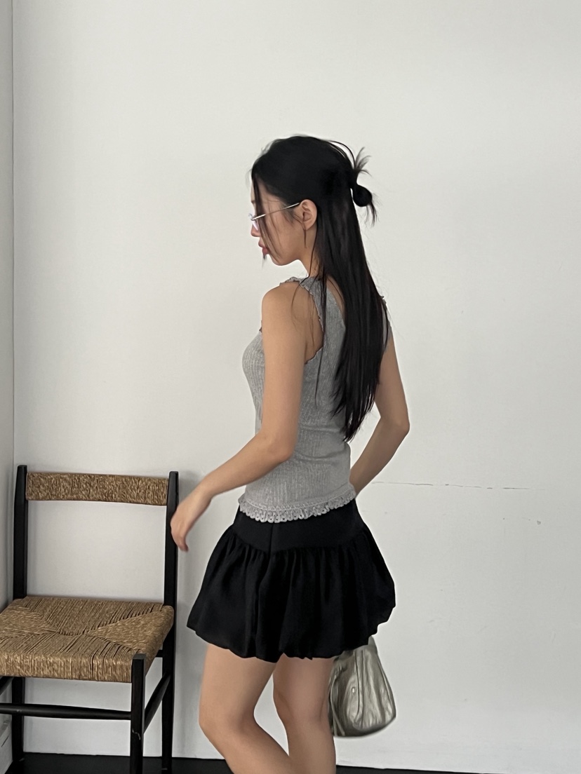 SUNDER MARKET韓國直郵㊣女裝新品25春夏時尚熱賣吊帶背心SUNDER MARKET吊帶/背心