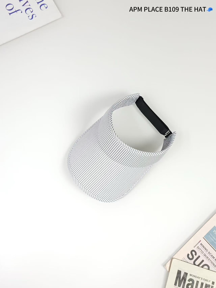 THE HAT-P直郵韓國代購㊣女裝新品人氣休閑時尚推薦帽子條紋THE HAT帽子