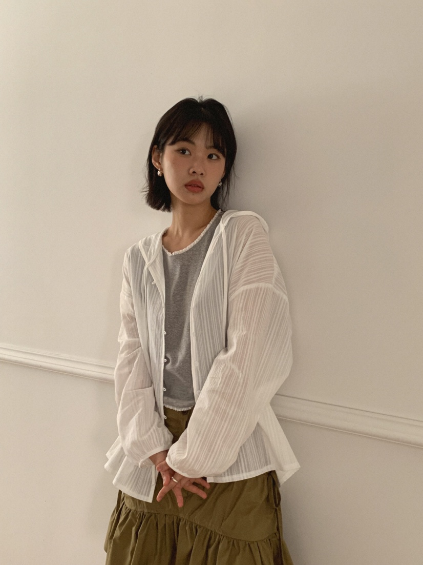 SLAT韓國㊣直郵東大門代購女裝新品時尚休閑推薦襯衫蕾絲衫SLAT襯衫/蕾絲衫