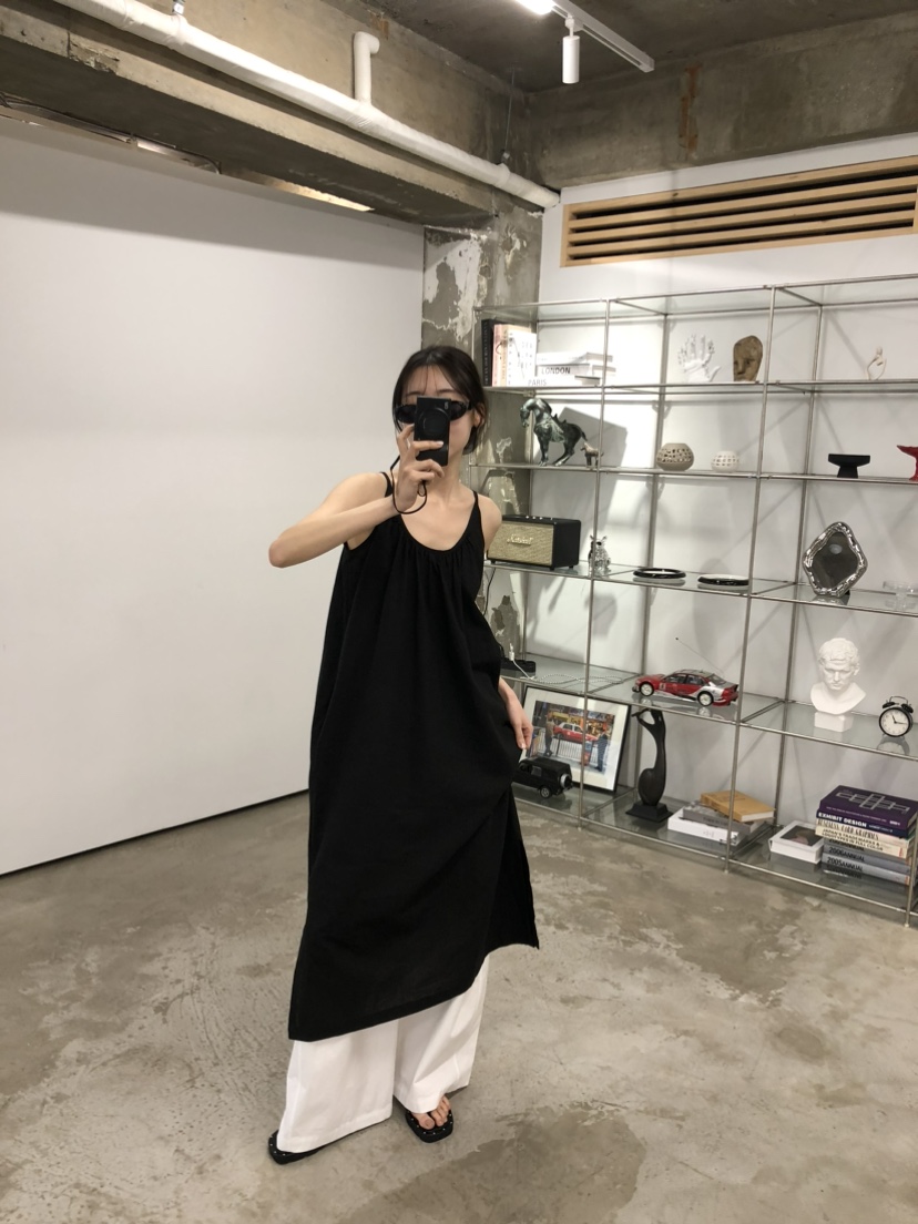 FOSET韓國直郵㊣女裝新款25春夏時尚人氣推薦休閑連衣裙亞麻FOSET連衣裙