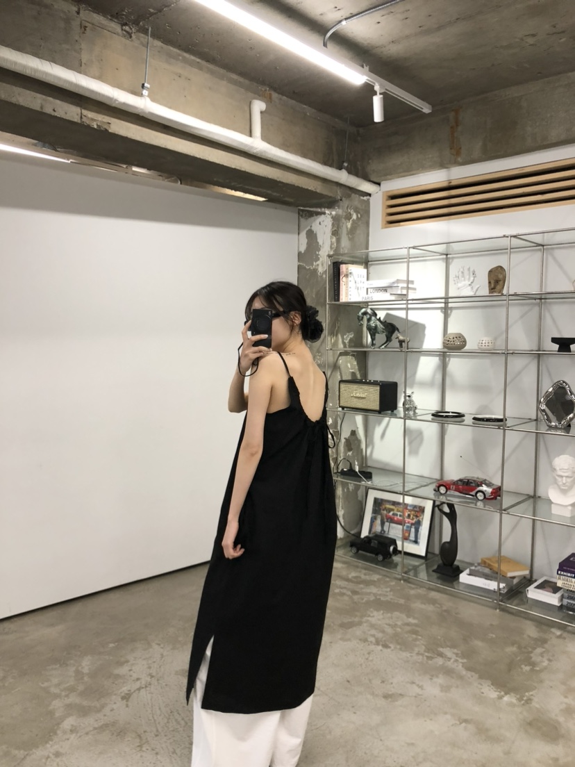 FOSET韓國直郵㊣女裝新款25春夏時尚人氣推薦休閑連衣裙亞麻FOSET連衣裙