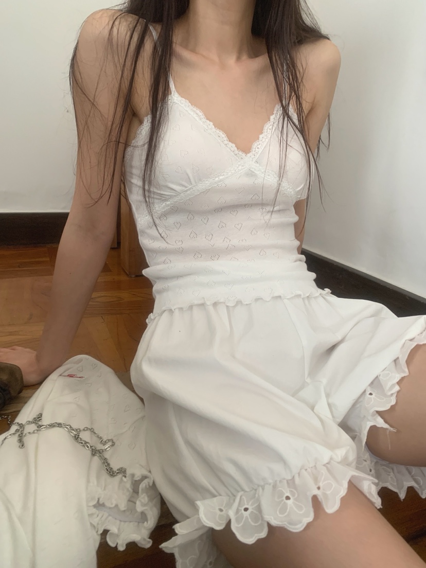 JKICHI直郵韓國代購㊣女裝新品人氣休閑時尚吊帶背心可愛的JKICHI吊帶/背心圖色2