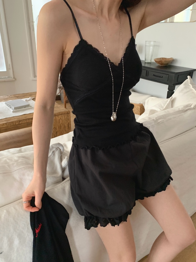JKICHI直郵韓國代購㊣女裝新品人氣休閑時尚吊帶背心可愛的JKICHI吊帶/背心圖色3