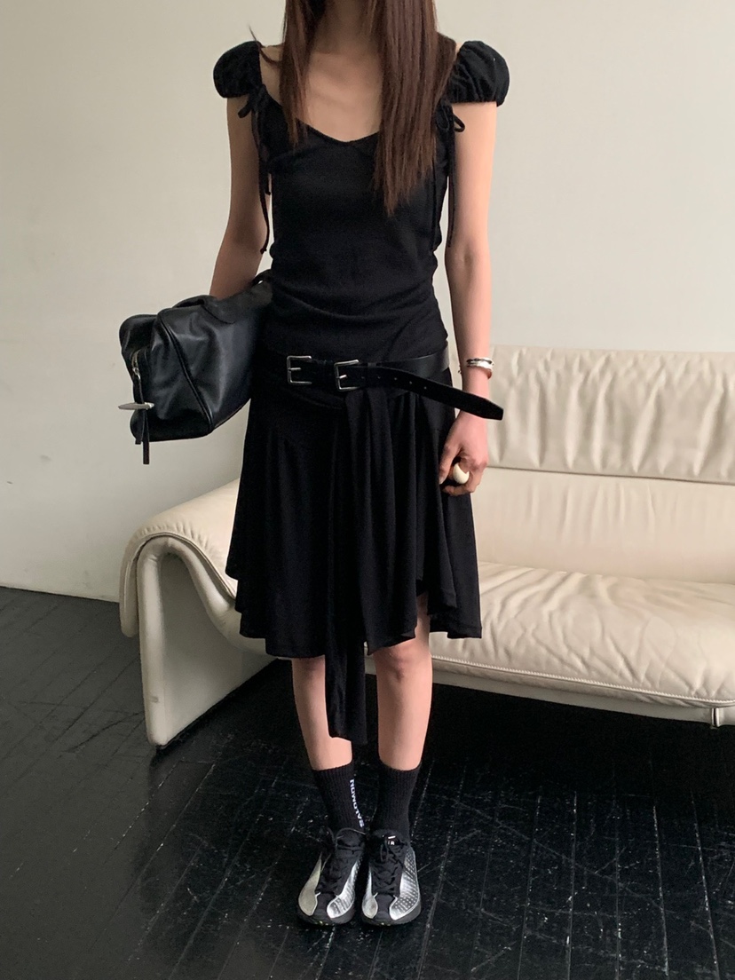 VAARA韓國㊣直郵東大門代購女裝新款時尚人氣休閑半身裙中短裙VAARA半身裙/中短裙