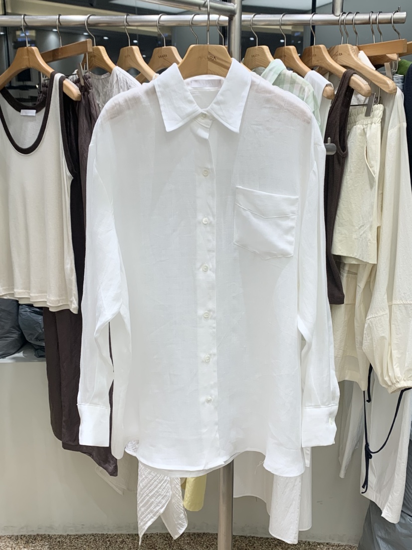 VAARA韓國㊣直郵東大門代購女裝新品熱賣25春夏時尚襯衫蕾絲衫VAARA襯衫/蕾絲衫圖色3