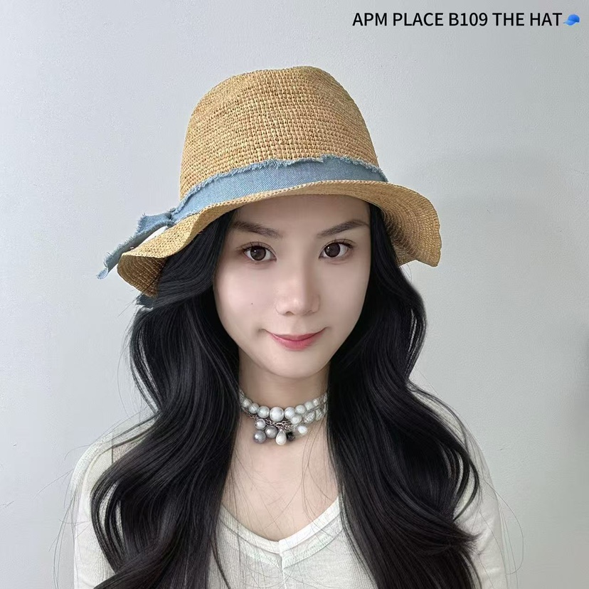 THE HAT-P韓國直郵㊣女裝新款休閑推薦人氣時尚熱賣帽子綁帶THE HAT帽子
