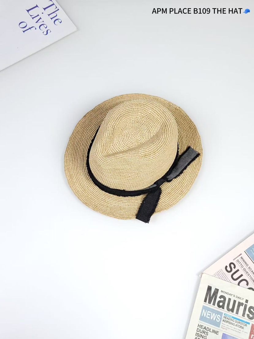 THE HAT-P韓國直郵㊣女裝新款休閑推薦人氣時尚熱賣帽子綁帶THE HAT帽子圖色3