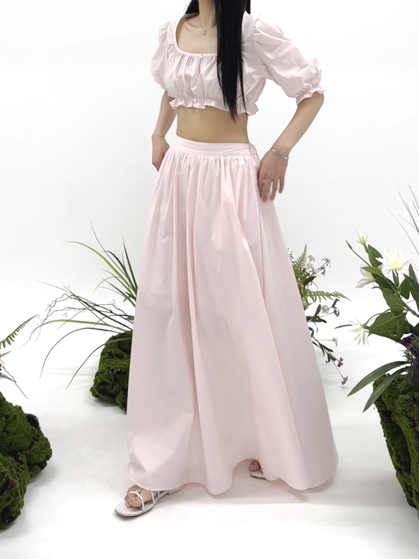 NOCTURNAL VIBE直郵韓國代購㊣女裝新品人氣熱賣時尚25春夏長裙NOCTURNAL VIBE長裙