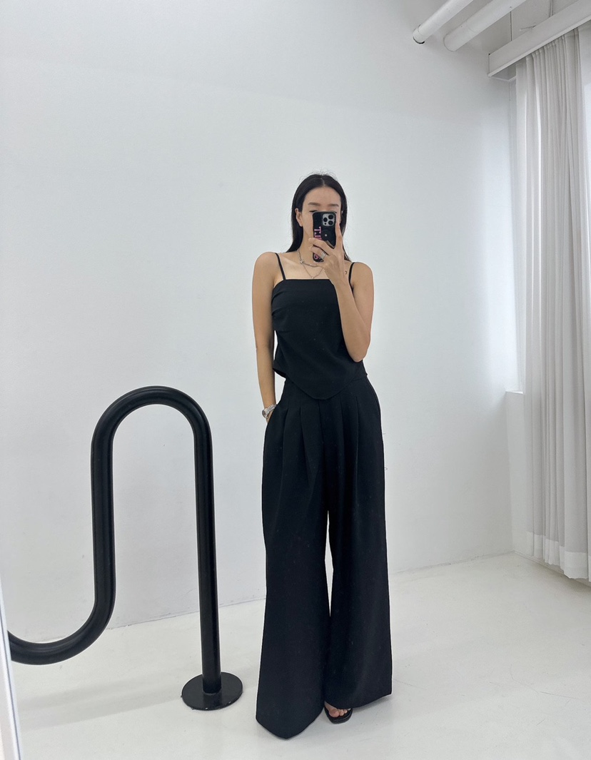 MABEL-Q韓國直郵㊣東大門實拍女裝新款時尚25春夏正裝褲西褲SOUIT by mabel-Q正裝褲/西褲