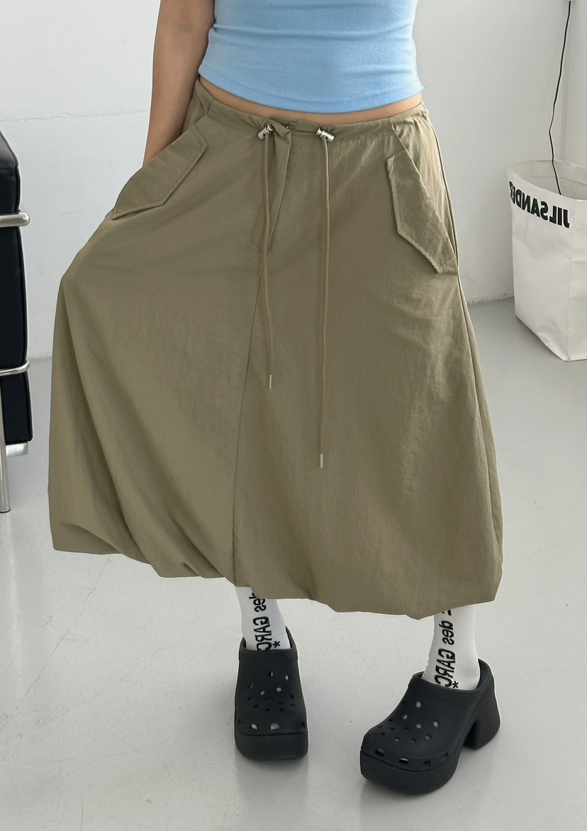 BYRING直郵韓國代購㊣女裝新品25春夏熱賣時尚半身裙中短裙BYRING半身裙/中短裙