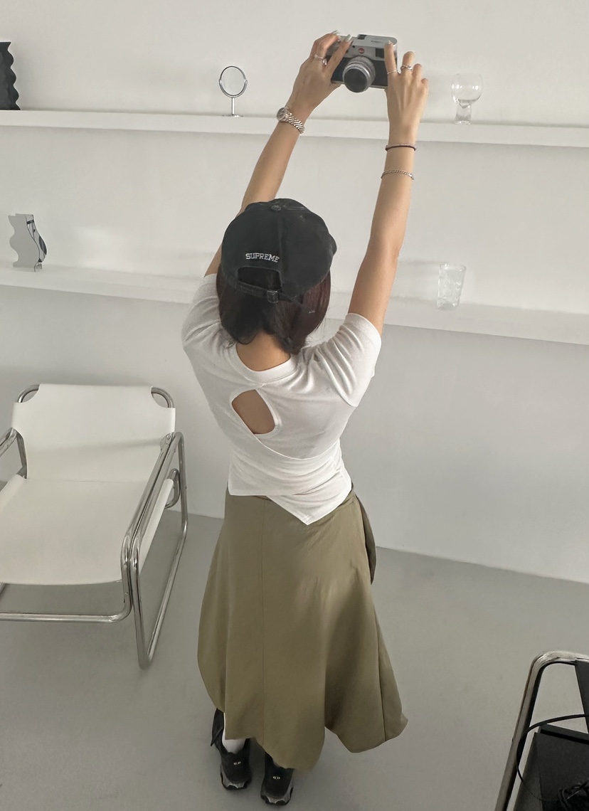 BYRING韓國㊣直郵東大門代購女裝新品25春夏休閑人氣時尚T恤BYRINGT恤