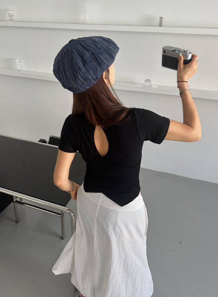 BYRING韓國㊣直郵東大門代購女裝新品25春夏休閑人氣時尚T恤BYRINGT恤