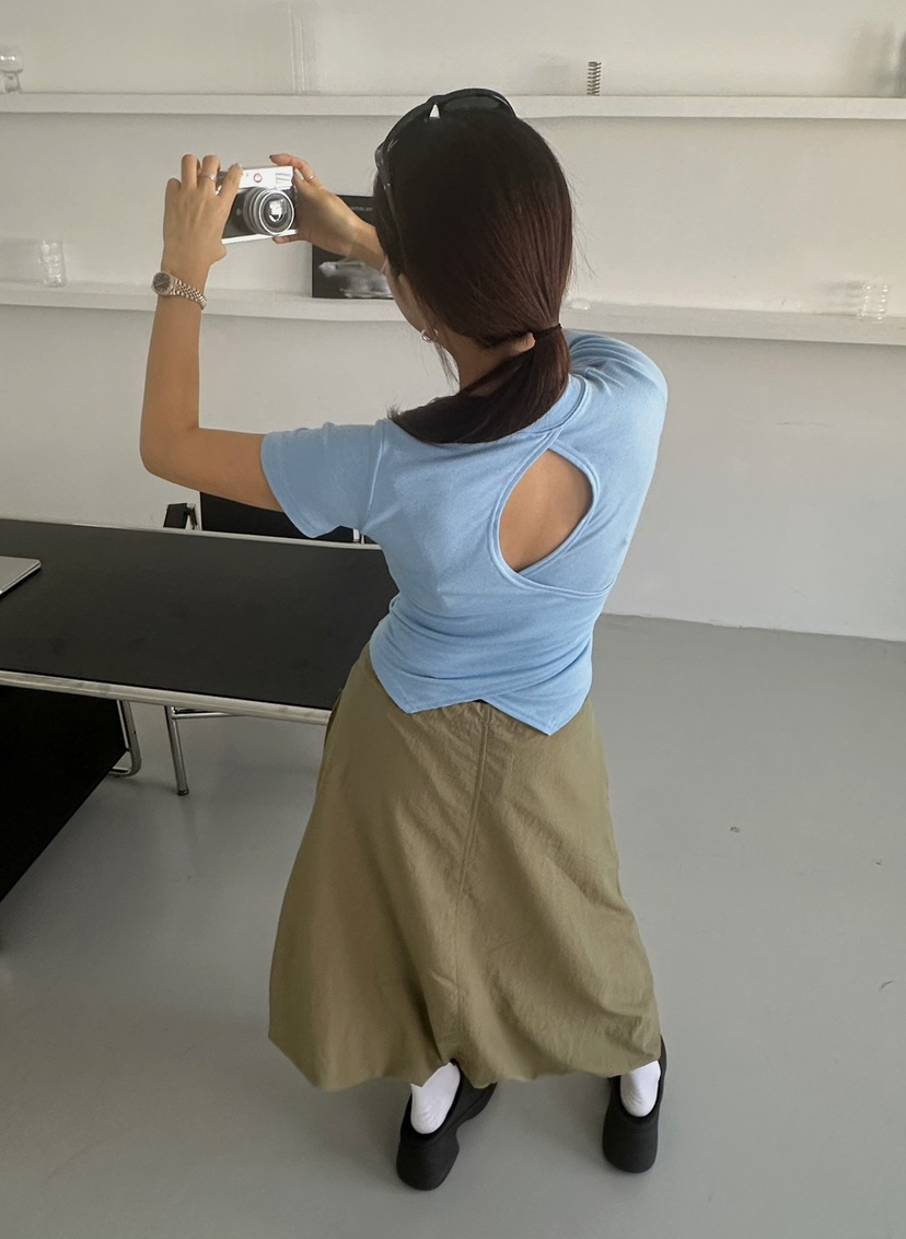 BYRING韓國㊣直郵東大門代購女裝新品25春夏休閑人氣時尚T恤BYRINGT恤