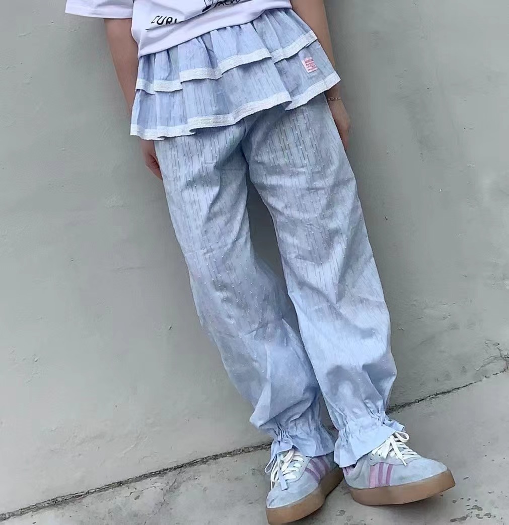 L V C直郵韓國代購㊣女裝新品25春夏時尚推薦休閑熱賣休閑褲L_V_C休閑褲圖色2