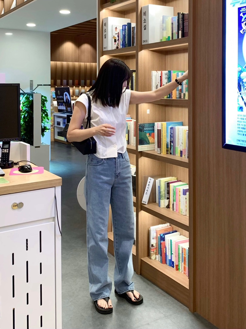 COURGETTE直郵韓國代購㊣女裝新款人氣時尚熱賣推薦襯衫蕾絲衫COURGETTE襯衫/蕾絲衫