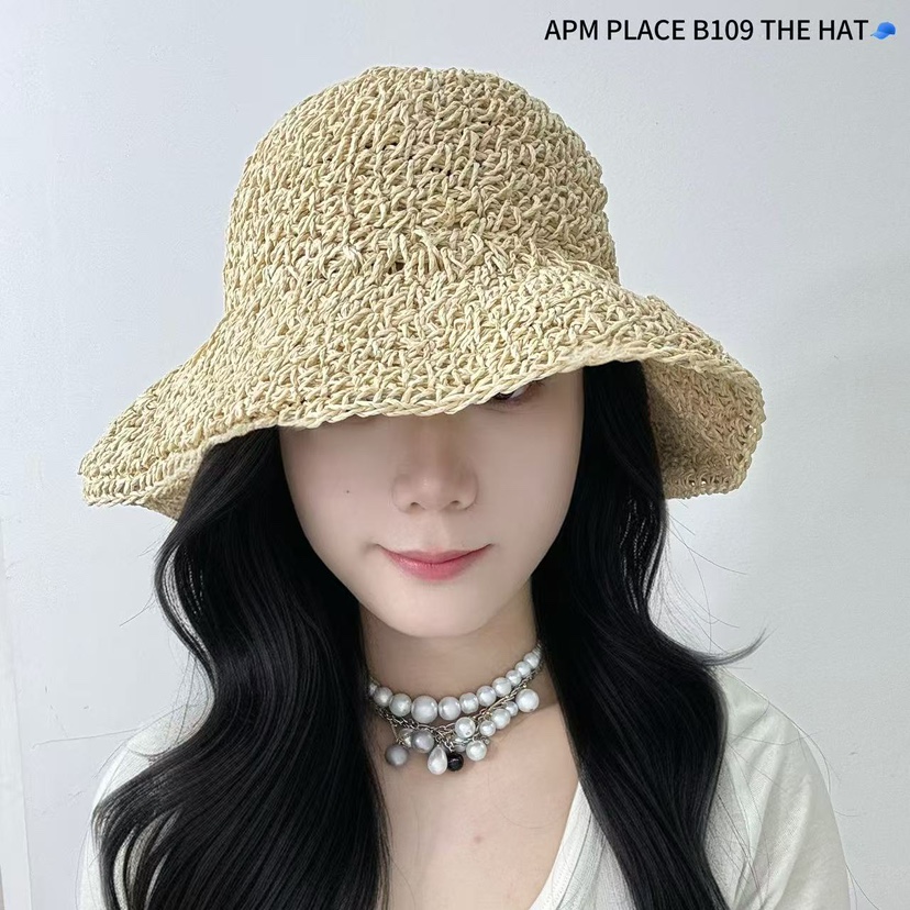 THE HAT-P韓國直郵㊣女裝新品熱賣休閑時尚25春夏帽子蕾絲THE HAT帽子