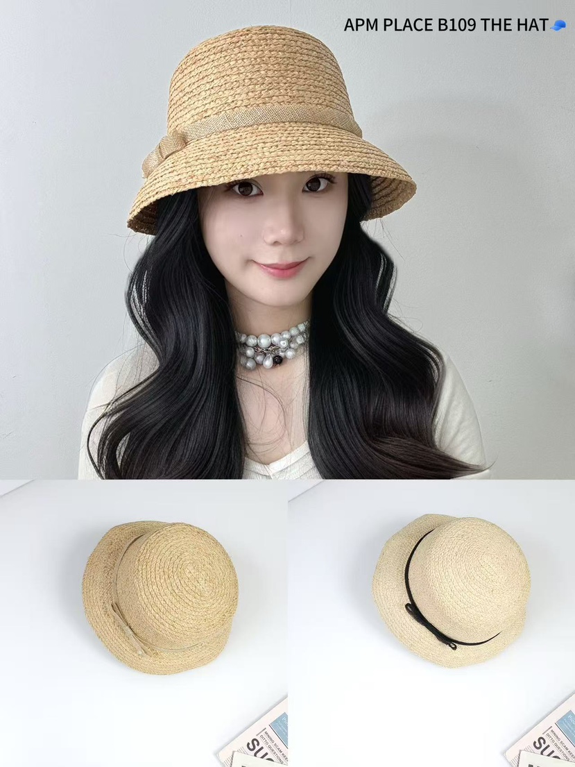 THE HAT-P韓國直郵㊣女裝新品熱賣25春夏人氣休閑帽子蕾絲THE HAT帽子