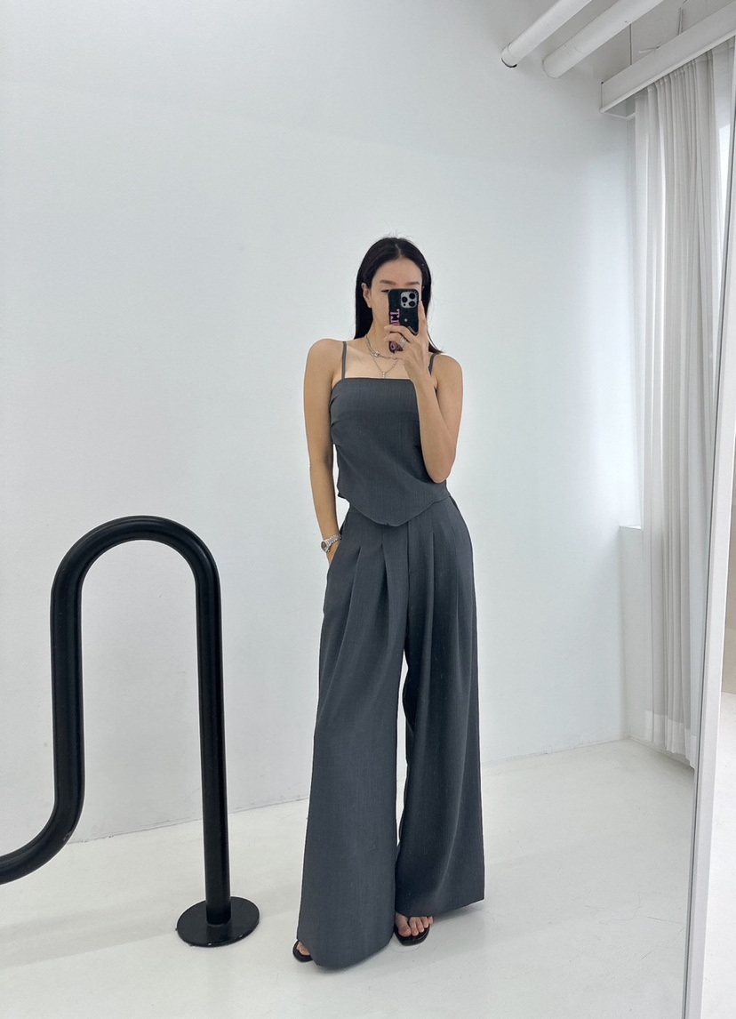 MABEL-Q韓國直郵㊣東大門實拍女裝新款25春夏熱賣吊帶背心SOUIT by mabel-Q吊帶/背心
