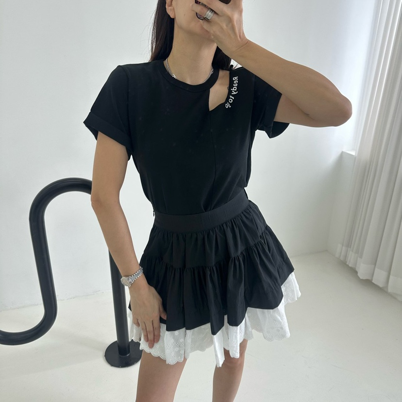 MABEL-Q韓國直郵㊣女裝新品25春夏時尚熱賣休閑人氣推薦T恤SOUIT by mabel-QT恤