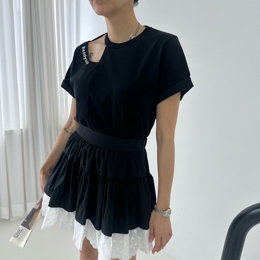 MABEL-Q韓國直郵㊣女裝新品25春夏時尚熱賣休閑人氣推薦T恤SOUIT by mabel-QT恤