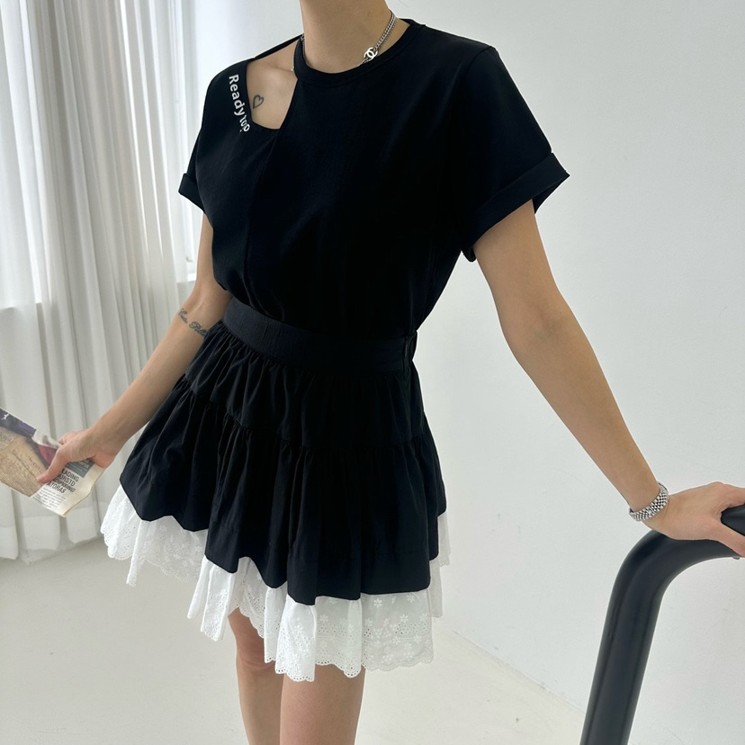MABEL-Q韓國直郵㊣女裝新品25春夏時尚熱賣休閑人氣推薦T恤SOUIT by mabel-QT恤