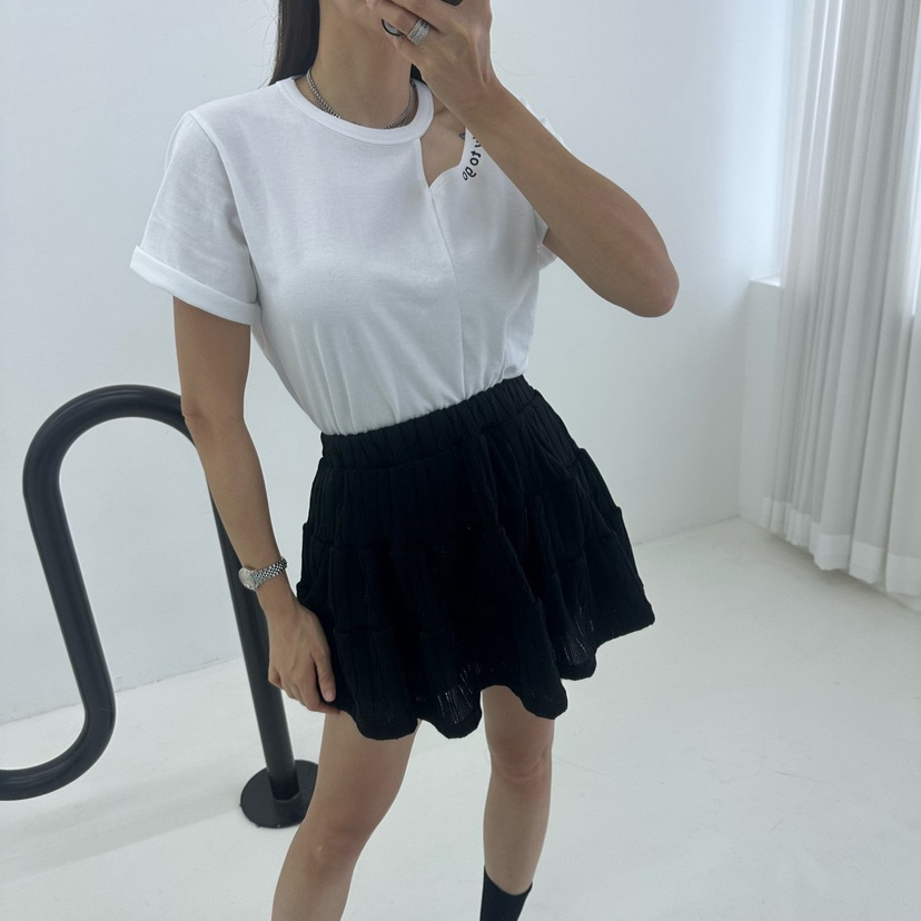 MABEL-Q韓國直郵㊣女裝新品25春夏時尚熱賣休閑人氣推薦T恤SOUIT by mabel-QT恤