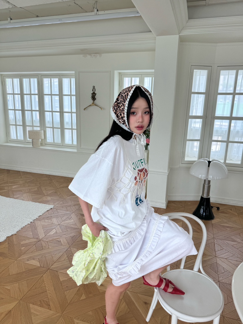 MAISONDEGLORY直郵韓國代購㊣女裝新款時尚推薦25春夏人氣T恤MAISON DE GLORYT恤