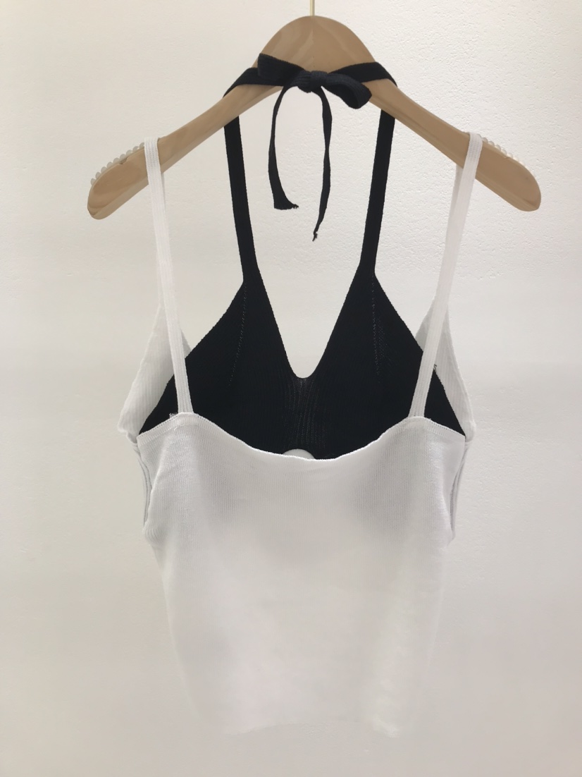 KC MARKET直郵韓國代購㊣女裝新品25春夏休閑時尚吊帶背心空吊帶/背心