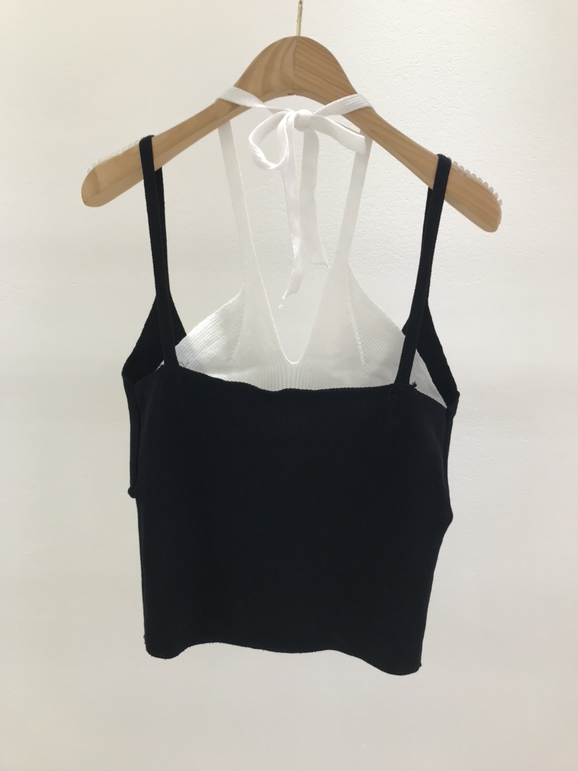 KC MARKET直郵韓國代購㊣女裝新品25春夏休閑時尚吊帶背心空吊帶/背心