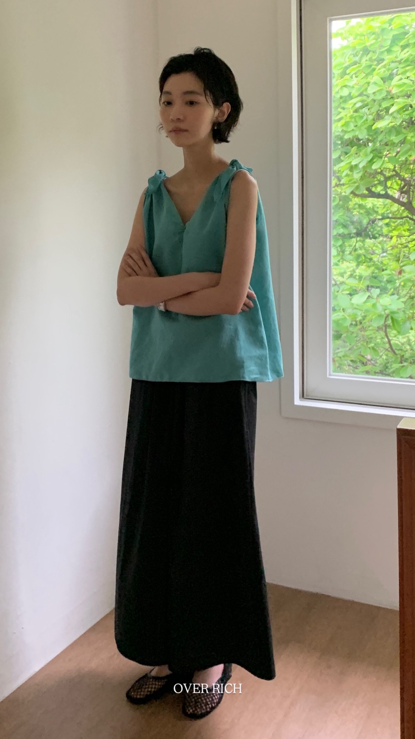 OVER RICH韓國㊣直郵東大門代購女裝新品休閑25春夏休閑褲OVER RICH休閑褲