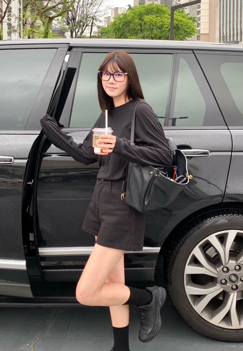 COURGETTE韓國㊣直郵東大門代購女裝新品休閑人氣25春夏長袖T恤COURGETTE長袖T恤