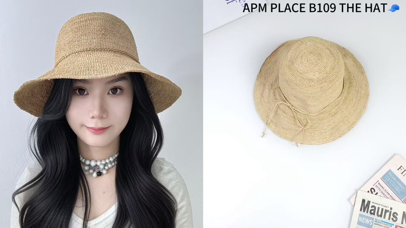THE HAT-P直郵韓國代購㊣女裝新品熱賣休閑25春夏推薦帽子THE HAT帽子
