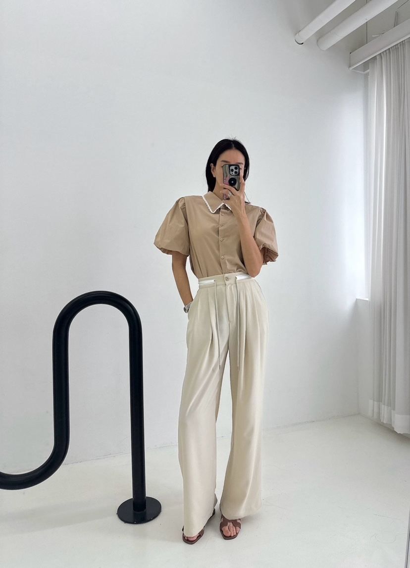 MABEL-Q韓國直郵㊣東大門實拍女裝新款推薦時尚正裝褲西褲SOUIT by mabel-Q正裝褲/西褲