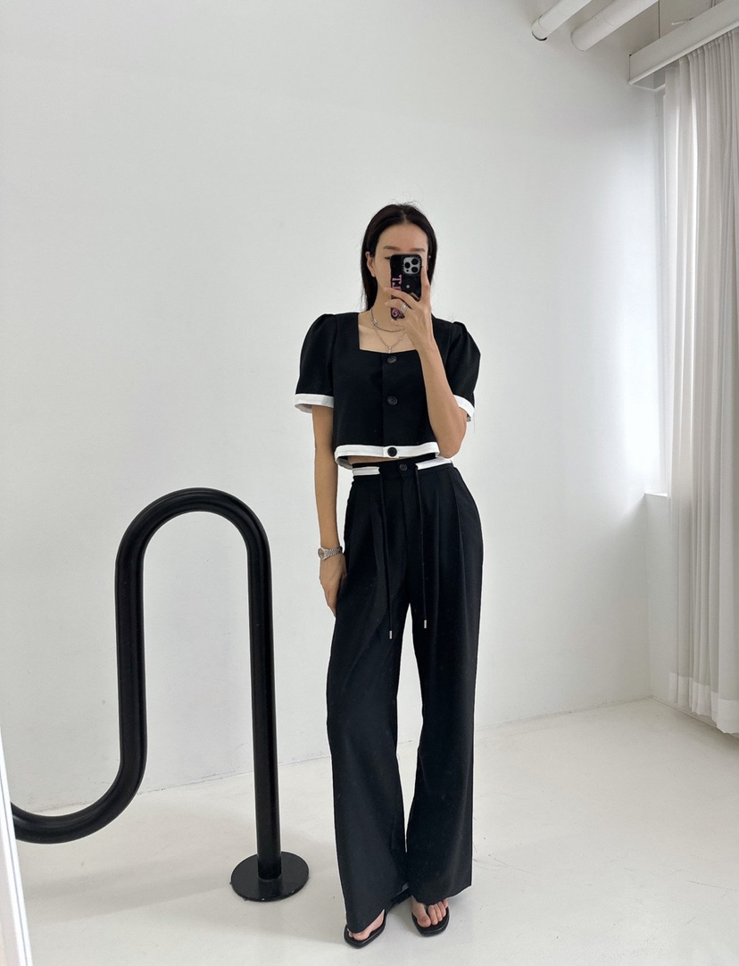 MABEL-Q韓國直郵㊣東大門實拍女裝新款推薦時尚正裝褲西褲SOUIT by mabel-Q正裝褲/西褲