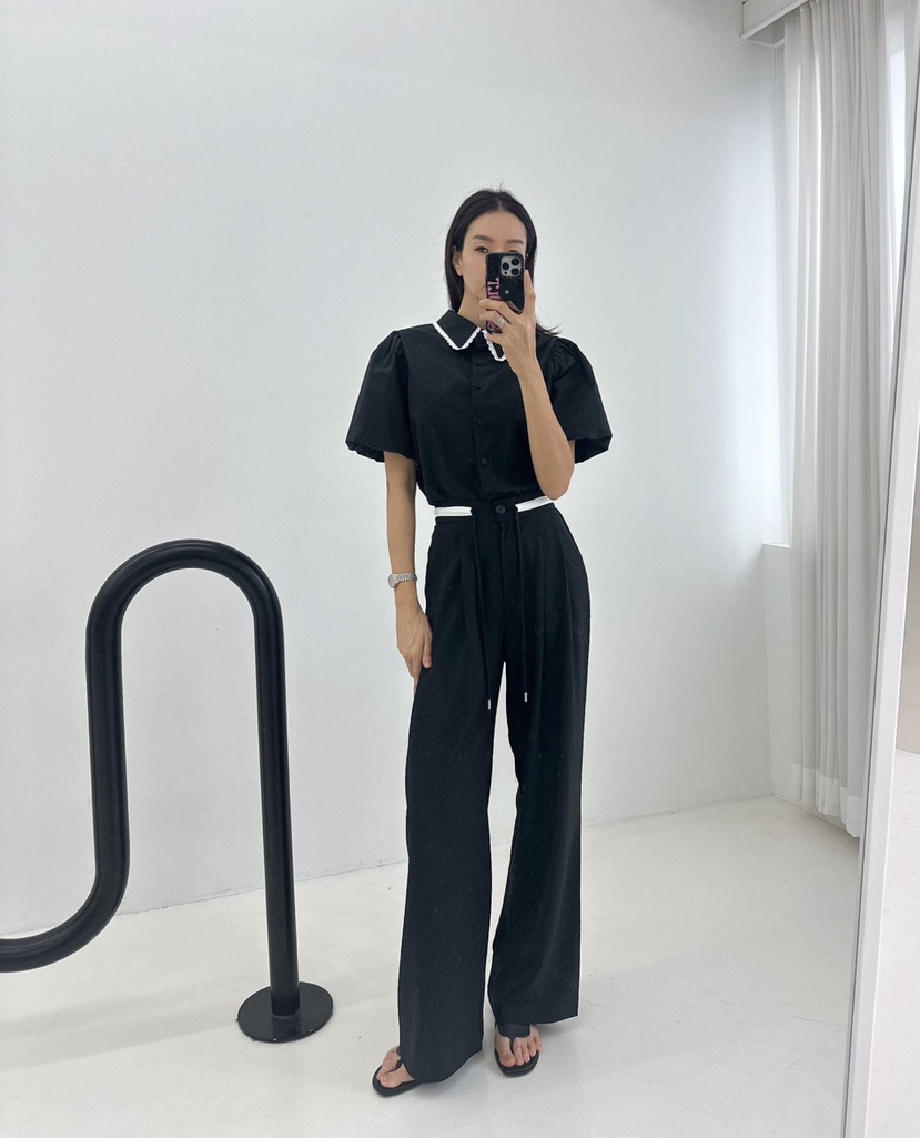 MABEL-Q韓國直郵㊣東大門實拍女裝新款推薦時尚正裝褲西褲SOUIT by mabel-Q正裝褲/西褲