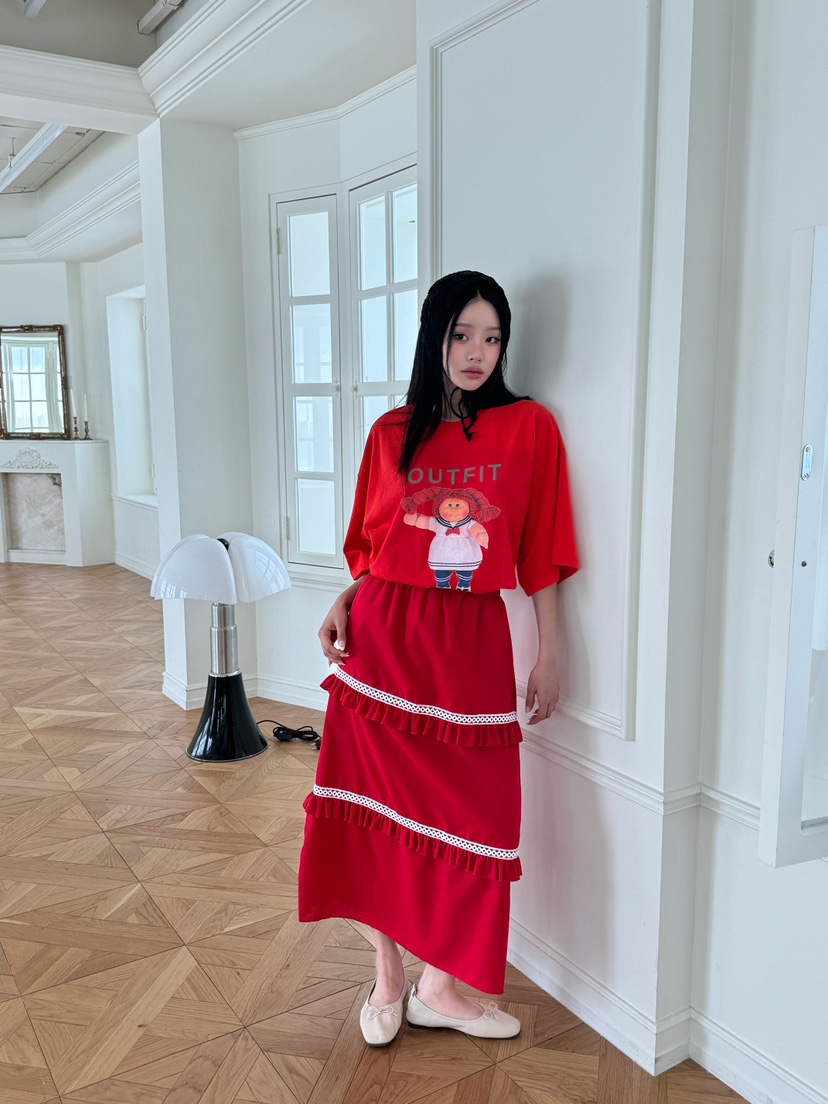 MAISONDEGLORY韓國直郵㊣女裝新品熱賣推薦25春夏長裙亞麻長款MAISON DE GLORY長裙