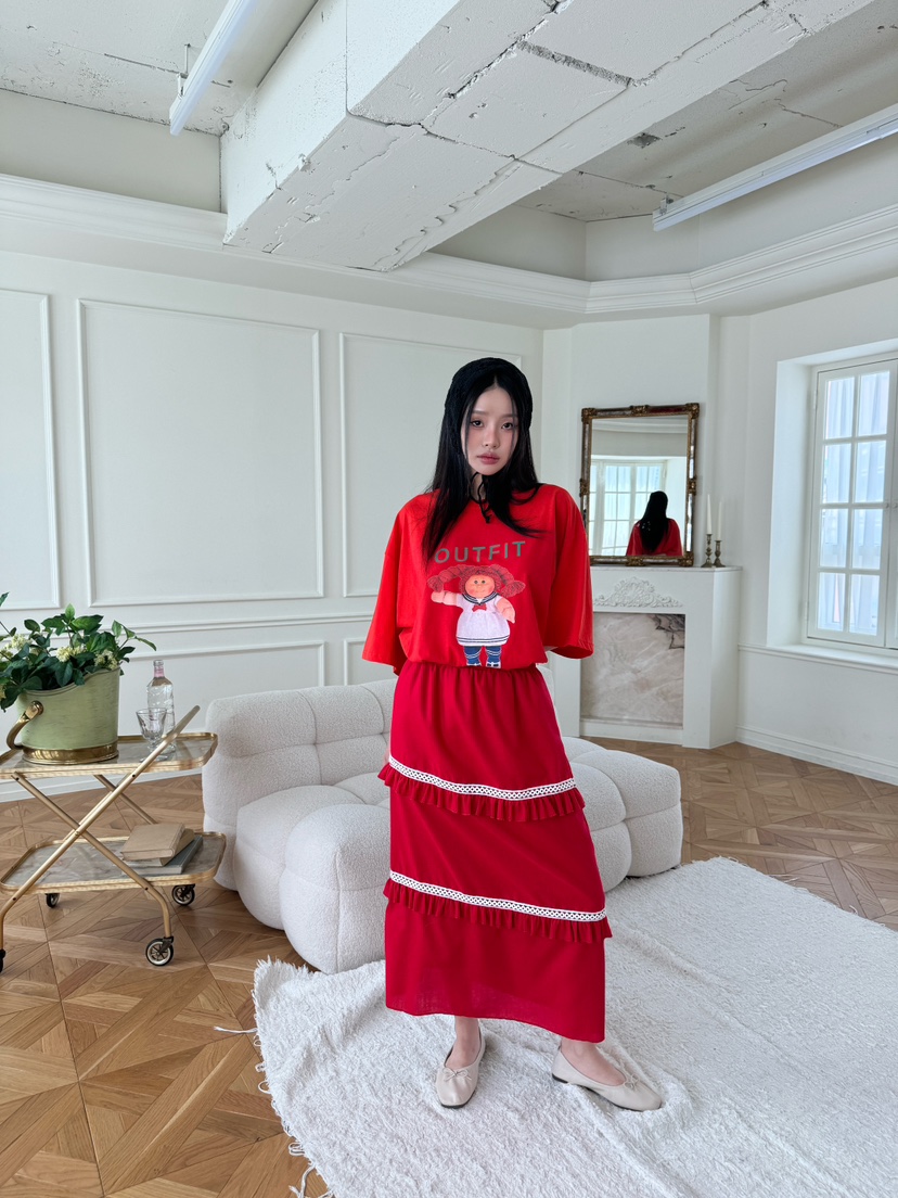 MAISONDEGLORY韓國直郵㊣女裝新品熱賣推薦25春夏長裙亞麻長款MAISON DE GLORY長裙